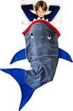 Shark Bite Fleece Wearable Blanket for Kids