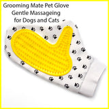 Grooming Mate Pet Glove - Effortless Grooming and De-Shedding Tool