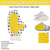 Grooming Mate Pet Glove - Effortless Grooming and De-Shedding Tool