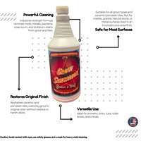 Grout Sensation: Shower & Wall Cleaner - 1 Quart
