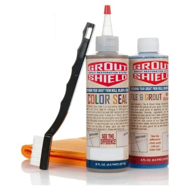 Grout Shield Grout Restoration System-(Standard Dove Gray)