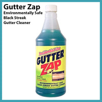 Gutter Zap Environmentally Safe Black Streak Residential, 32 fl oz. (1 Quart)