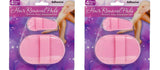 Hair Removal Pads 4 Piece Set (2-Pack)