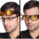 HD Night Vision Wrap Around Sunglasses