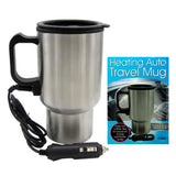 Quad Pack Heating Auto Travel Mugs: Perfect for Hot Drinks