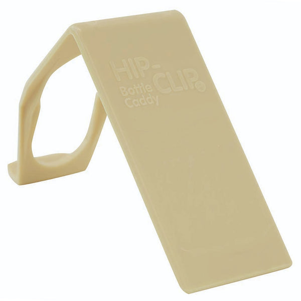HIP-Clip Bottle Holder - Hands-Free Solution for Standard Bottles(Beige)