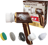 Ruby Horsepower Scrubber Gold 350 RPM Cordless Rechargeable Waterproof Handheld