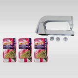 Bedazzler DELUXE - Gold & Silver Square Kit  600 Square Studs