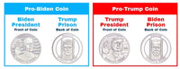Donald Trump 2024 Commemorative Coin Gold Collectible Display Case Certificate