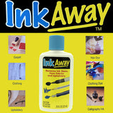 Ink Away Stain Remover - Effortlessly Erase Ink Stains - 0.75 fl. oz