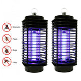 Two-Pack Mosquito Bug Zappers: Keep Bugs Away Indoors and Outdoors