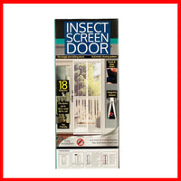 Kole Magnetic Screen Door- White