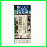 Kole Magnetic Screen Door- White