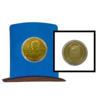 Joe Biden Commemorative Coin Gold-Layered Collectible Display Case & Certificate