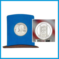 Joe Biden 2024 Collectible Medallions – 2-Pack Gold & Silver-Tone Souvenir Set