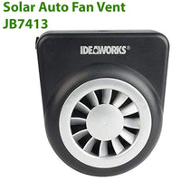 Solar Auto Fan Vent -  Solar-Powered Auto Ventilation Fan