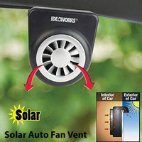 Solar Auto Fan Vent -  Solar-Powered Auto Ventilation Fan