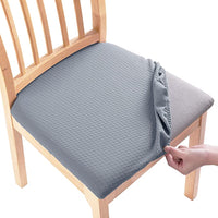 Stretchable Seat Covers - Gray - Set of 2 for Enhanced Comfort