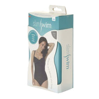 Belvia Shapewear SlimSwim Swimsuit (20-22, Turquoise) XL