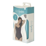 Belvia Shapewear SlimSwim Swimsuit (20-22, Turquoise) XL