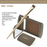 Joan Rivers Beauty Great Hair Day Fill-In Powder- Red- Two Pack