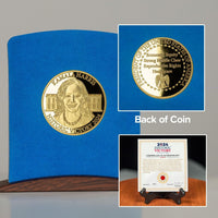 Kamala Harris 2024 Commemorative Coin – Gold-Layered Collectible