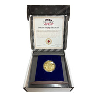 Kamala Harris 2024 Commemorative Coin – Gold-Layered Collectible
