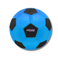 KickerBall by Swerve Sports – Curve & Trick Soccer Ball with Air Pump – Electric Blue