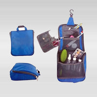 Water Resistant Travel Toiletry Organizer Bag (Assorted Colors)