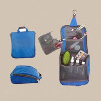 Water Resistant Travel Toiletry Organizer Bag (Assorted Colors)