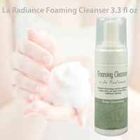 La Radiance Foaming Cleanser - Gentle Facial Wash for All Skin Types - 3.3 fl oz