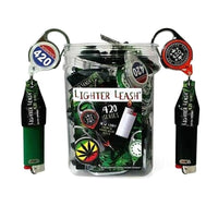 Lighter Leash The Leaf Retractable Lighter Holder 5 Count