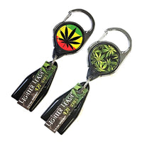 Lighter Leash The Leaf Retractable Lighter Holder 5 Count