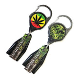 Lighter Leash The Leaf Retractable Lighter Holder 5 Count