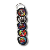 Premium Lighter Leash Retractable Lighter Holder - Tattoo Series-  Assorted (1)