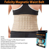 Felicity Magnetic Waist Belt (Beige- Small)