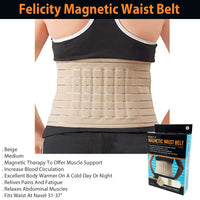 Felicity Magnetic Waist Belt (Beige- Medium)