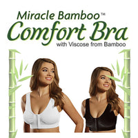 Miracle Bamboo Comfort Bra Deluxe - Set of 2 - XL (40-43")