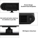 ShowtimeAuto 12V Compact Heater Fan - Warm Up Your Drive