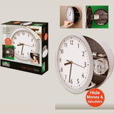 Total Value Wall Clock with Hidden Safe