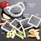 Deluxe Multi Slicers - 5 Interchangeable Attachments for Ultimate Versatility