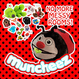 Muncheez  Stuffed Animal Toy Organizer For Children - Loveable Ladybug