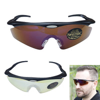 NasTek Sport Sunglasses with UV Protecting Interchangeable Lenses