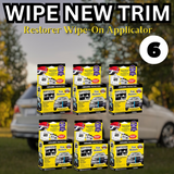 Wipe New Trim Restorer Wipe-On Applicator - Pack of 6
