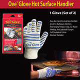 Ove' Glove Hot Surface Handler - 2 Pack for Safe Cooking & Grilling