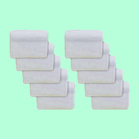 Baseboard Cleaning Replacement Pads (20) - Compatible with Baseboard Buddy