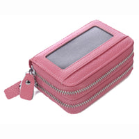 Deluxe Accordion Cardholder Wallet - Pink