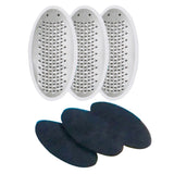 Replacement Blades with Emery Pads, 3 Pack and Miracle Foot Repair Cream