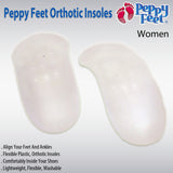 Peppy Feet Orthotic Insoles, Women