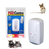 PestContro Ultrasonic with Floor Light - White